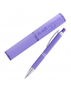 BE STILL AND KNOW THAT I AM...