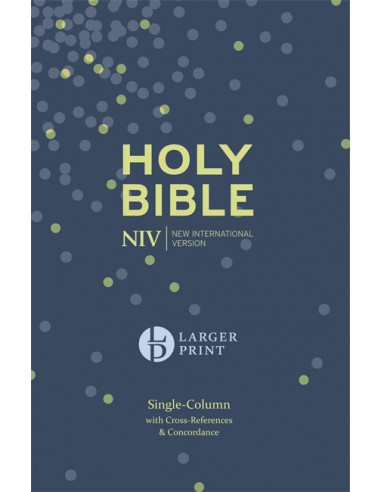 REFERENCE BIBLE - SINGLE COLUMS - LARGER