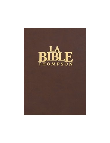 COL - BIBLE D'ETUDE THOMPSON - COLOMBE