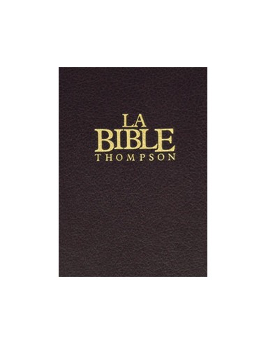 COL - BIBLE D'ETUDE THOMPSON - COLOMBE