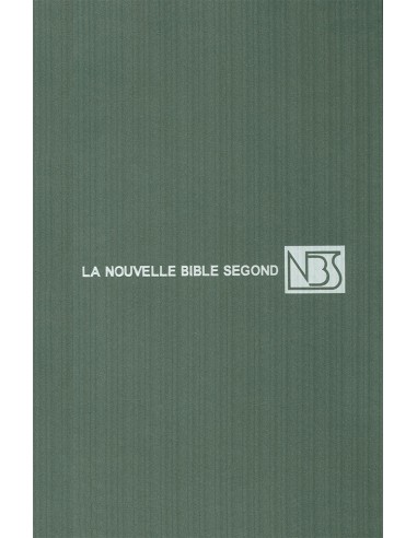NBS - NOUVELLE BIBLE SEGOND
