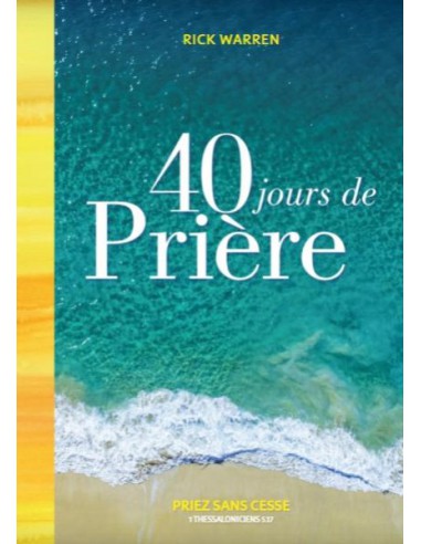 40 JOURS DE PRIERE
