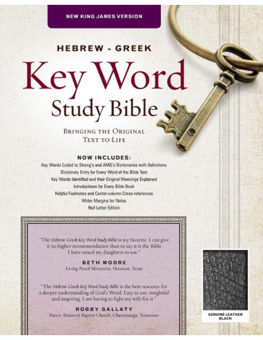 NKJV - HEBREW GREEK KEY WORD STUDY BIBLE