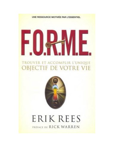 FORME - TROUVER ACCOMPLIR L'UNIQUE OBJEC