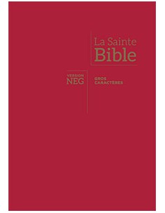 NEG - BIBLE GROS CARACTERES...