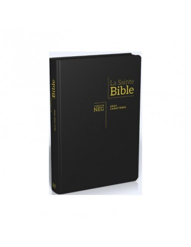 NEG - BIBLE GROS CARACTERES NEG 1979