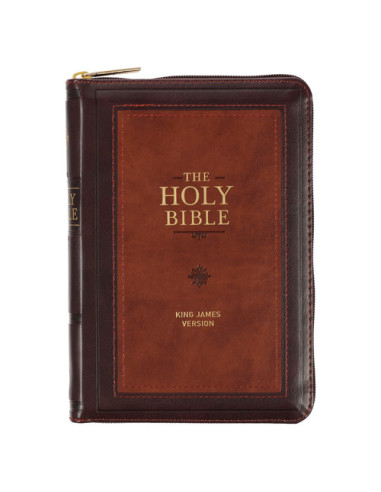 KJV - FULL GRAIN LEATHER COMPACT BIBLE