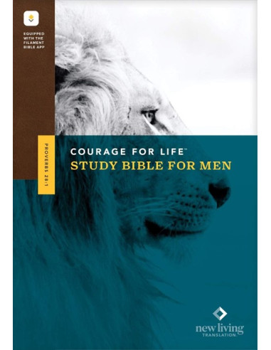 NLT - COURAGE FOR LIFE STUDY BIBLE FOR M