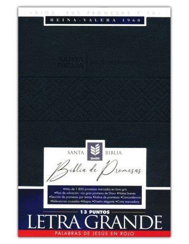 RVR60 - BIBLIA DE PROMESAS LETRA GIGANTE