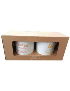 SET OF 2 CUPS - LOVE & ALWAYS