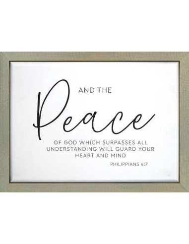 AND THE PEACE OF GOD WHICH SURPASSES ALL