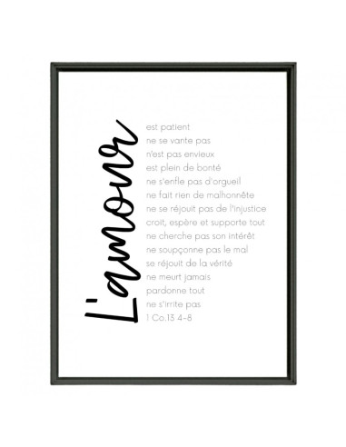 1 CORINTHIENS 13 - L'AMOUR