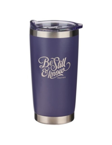 BE STILL PURPLE - PSALM 46:10