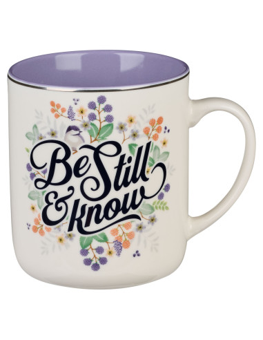 BE STILL PURPLE - PSALM 46:10