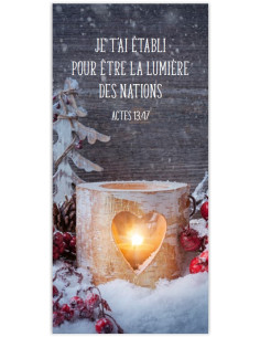 JE T'AI ETABLI POUR ETRE LA...