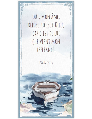 OUI MON AME REPOSE TOI SUR DIEU