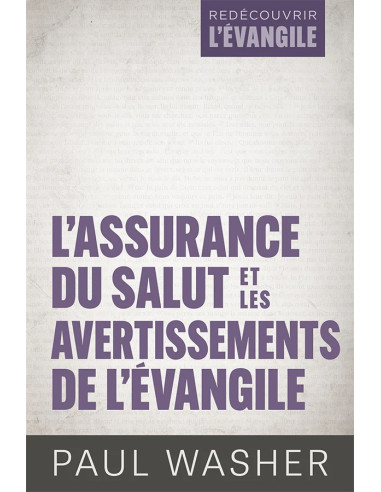 ASSURANCE DU SALUT ET LES AVERTISSEMENTS