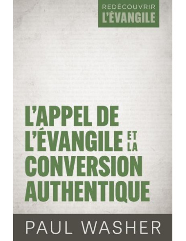 APPEL DE L'EVANGILE ET LA CONVERSION AUT