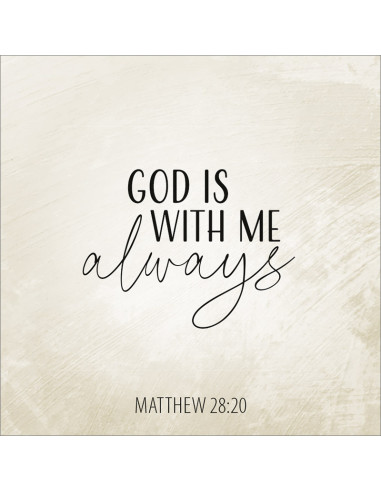 GOD IS WITH ME ALWAYS