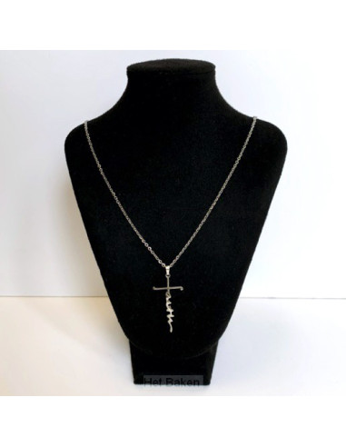 KETTING FAITH ZILVER