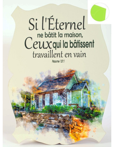 SI L'ETERNEL NE BATIT LA MAISON