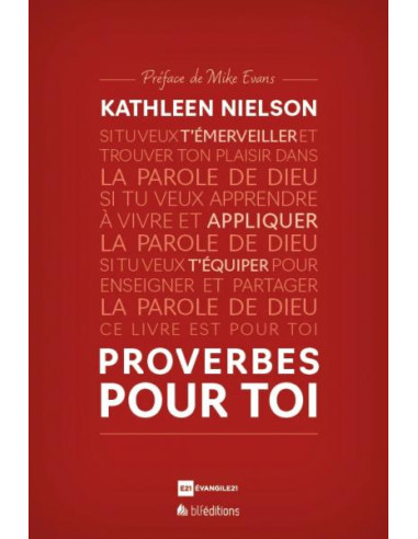 PROVERBES POUR TOI