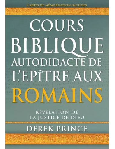 COURS BIBLIQUE AUTODIDACTE DE L'EPITRE A