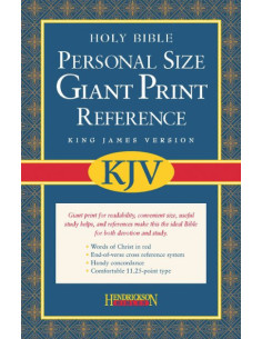 KJV - GIANT PRINT REFERENCE...