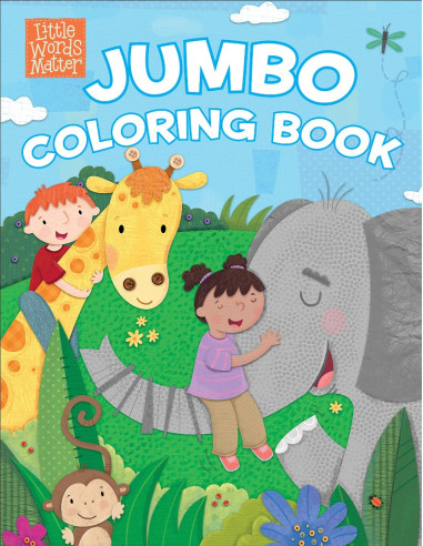 LITTLE WORDS MATTER JUMBO COLORING BOOK