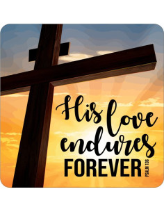 HIS LOVE ENDURES FOREVER