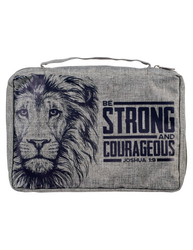 STRONG & COURAGEOUS JOSH. 1:9 BIBLE COVE
