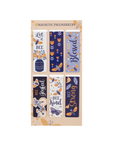 LET IT BEE MAGNETIC BOOKMARK SET