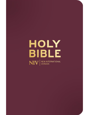 NIV - POCKET HOLY BIBLE WITH GOLDEN ZIP