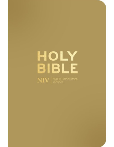 NIV - POCKET HOLY BIBLE WITH GOLDEN ZIP
