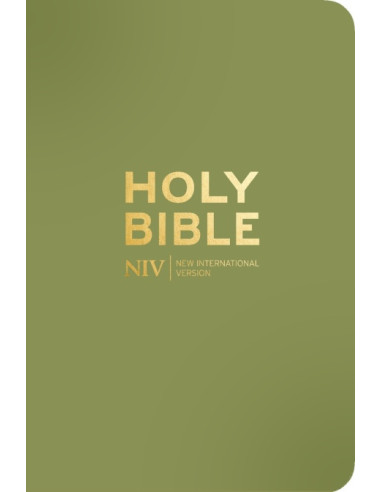 NIV - POCKET HOLY BIBLE WITH GOLDEN ZIP