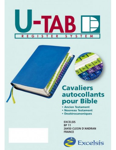 CAVALIERS AUTOCOLLANTS POUR BIBLE