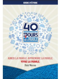 40 JOURS DANS LA PROLE