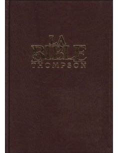 BIBLE THOMPSON, LA  AVEC...