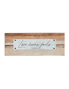 LOVE NEVER FAILS