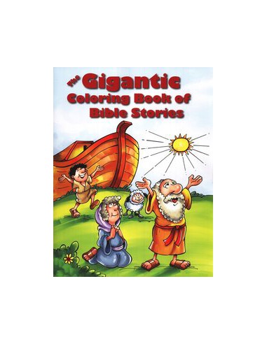 GIGANTIC COLORING BOOK OF BIBLE STORIES