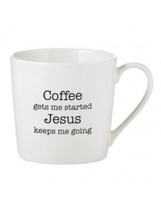 COFFEE GETS ME STARTED