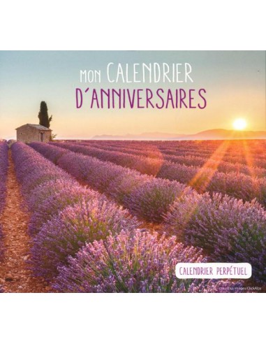 MON CALENDRIER D'ANNIVERSAIRES
