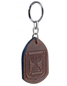 ISRAEL EMBLEM - BROWN