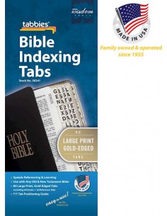 REGULAR LARGE PRINT GOLD-EDGED