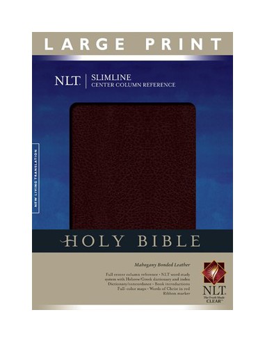 NLT - SLIMLINE BIBLE - LARGE PRINT